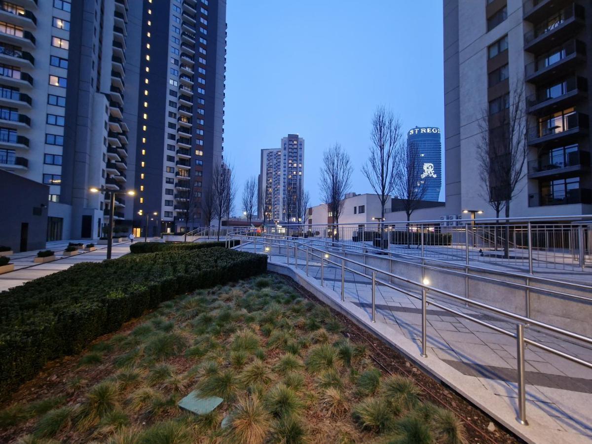 Beograd Na Vodi - BW Vista Luxury Apartment Bagian luar foto