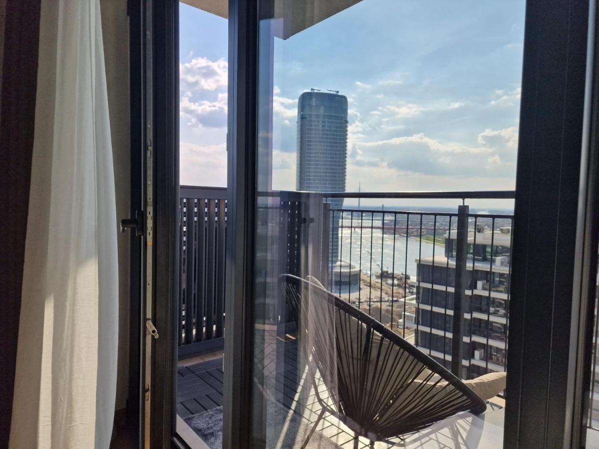 Beograd Na Vodi - BW Vista Luxury Apartment Bagian luar foto