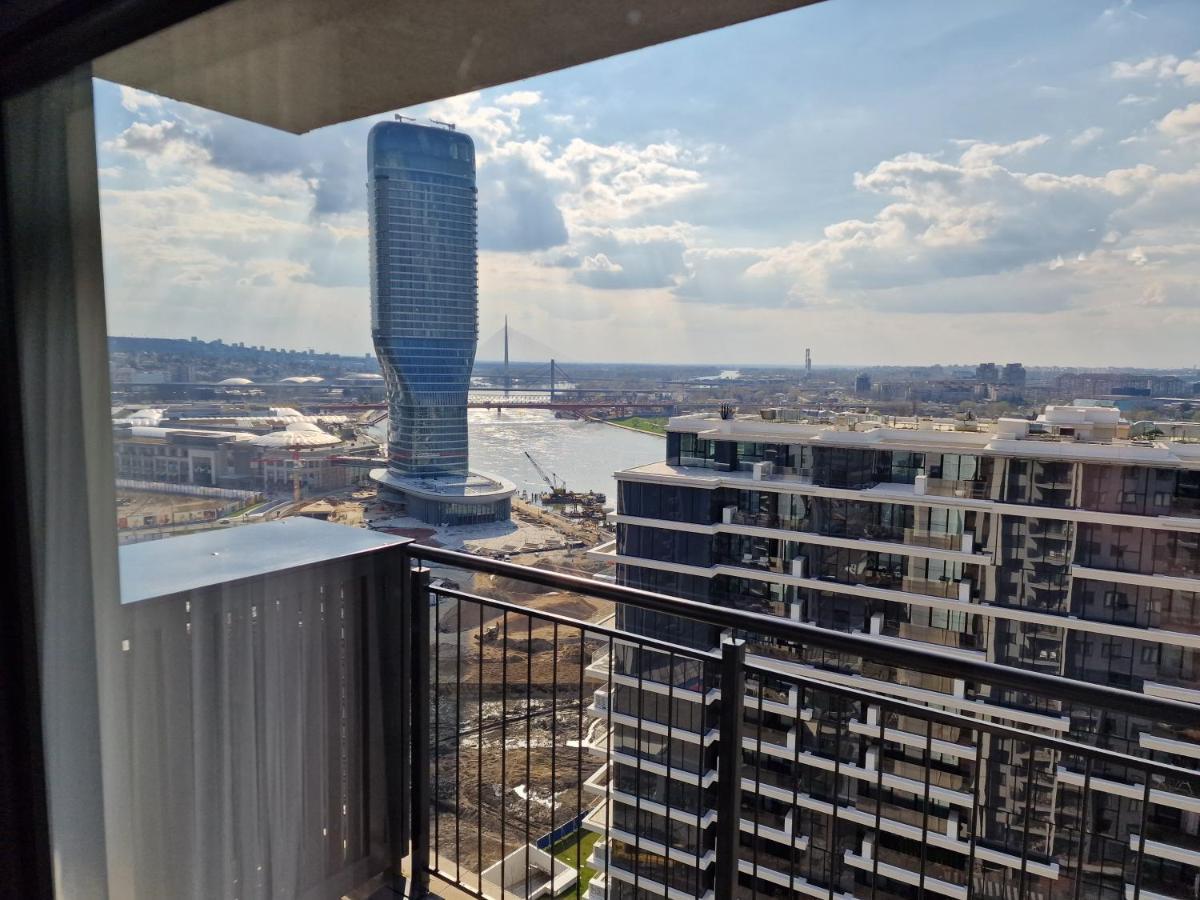 Beograd Na Vodi - BW Vista Luxury Apartment Bagian luar foto