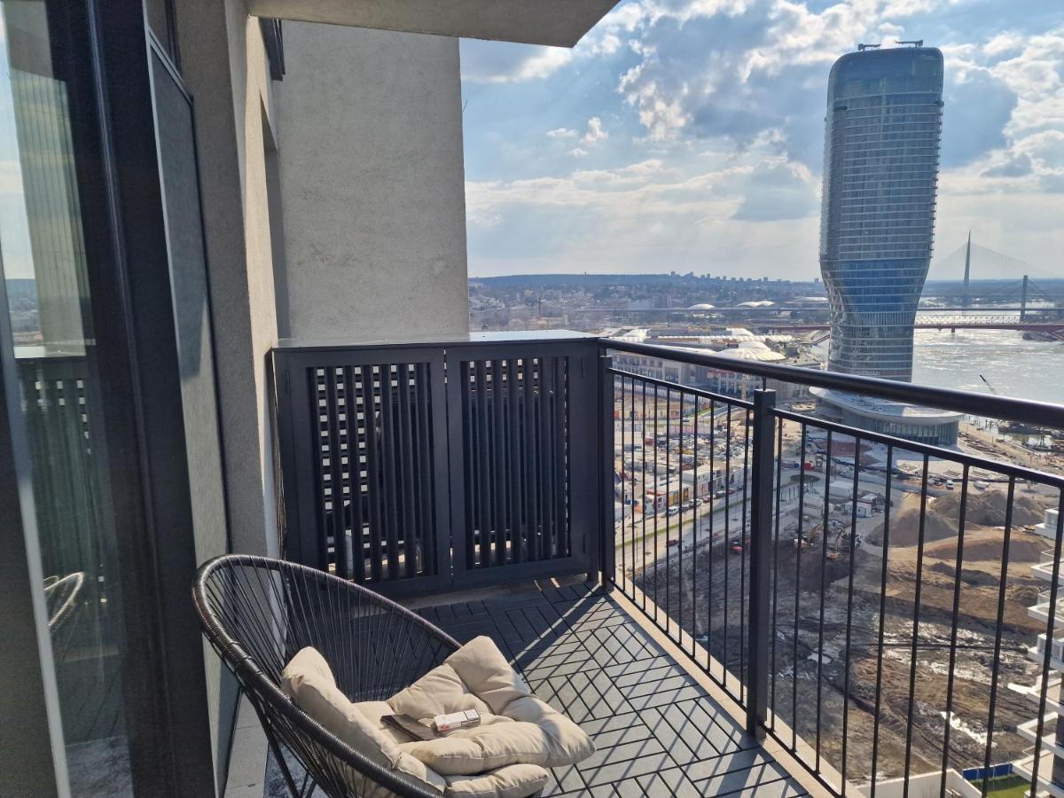 Beograd Na Vodi - BW Vista Luxury Apartment Bagian luar foto