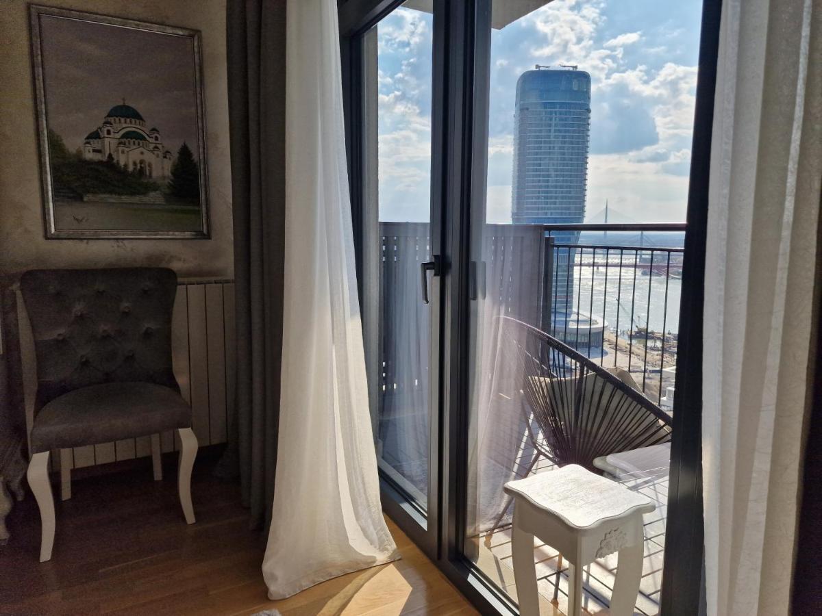 Beograd Na Vodi - BW Vista Luxury Apartment Bagian luar foto