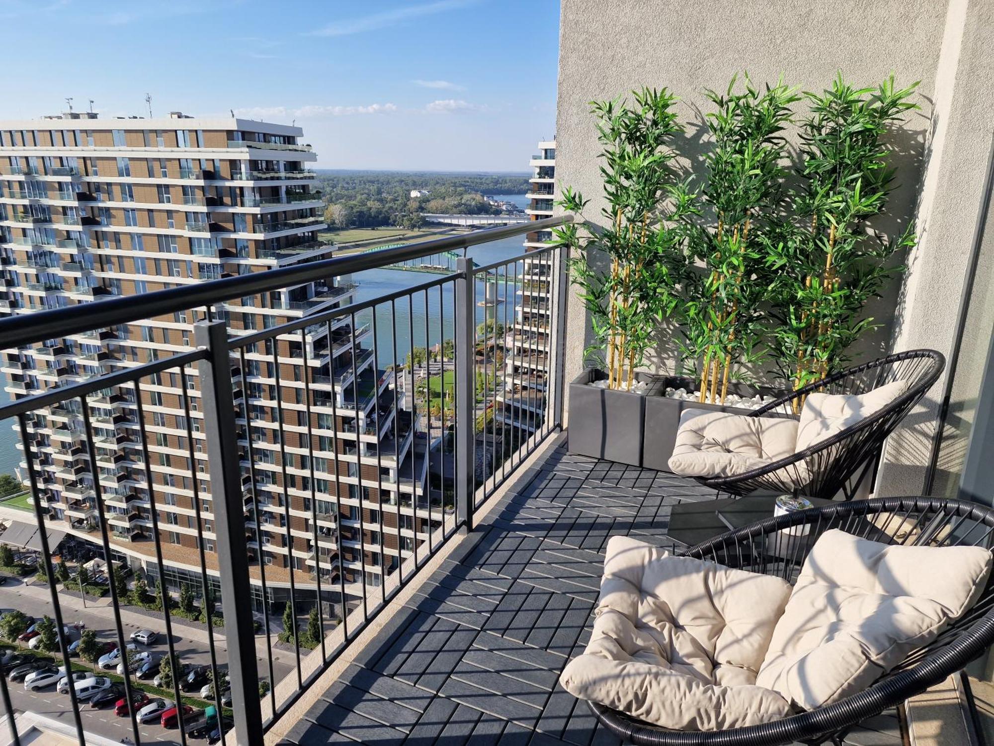 Beograd Na Vodi - BW Vista Luxury Apartment Bagian luar foto